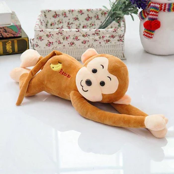 Macaco de pelúcia cor de brinquedos de pelúcia presente do Dia dos Namorados crianças de presente de Natal macaco animais