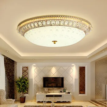 Moderno e minimalista de teto de cristal da lâmpada oval de vidro lâmpada do teto do hotel, sala de jantar, hall, corredor, lâmpada de teto