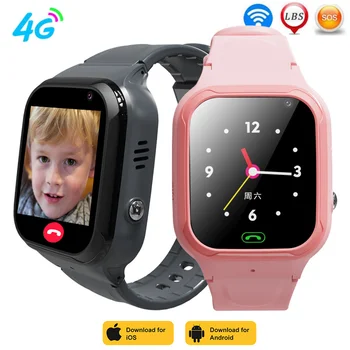 Montre connectée GPS pour enfants, avec caméra HD,prise en charge de carte sim 4G,appels, wi-Fi, positionnement GPS, despeje Apressado