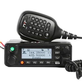 TYT MD-9600 GPS Digital/Analógico FM de Banda Dupla DMR Transceptor Móvel de 50 Watts em VHF/UHF Carro Caminhão de Amadores de Rádio de PRESUNTO, Duas Vias de Rádio