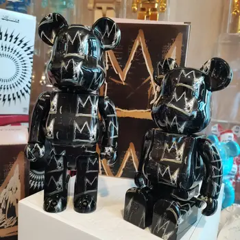 Made In China de Moda Interior Estatueta de Bearbrick 400% 28CM Geração Violenta Urso Kawaii Brinquedo Boneca de Inauguração Presente de Natal