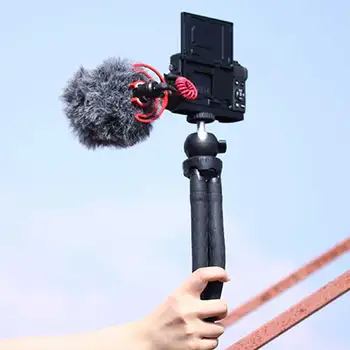 Câmera DSLR Frio Montagem de Sapata da Câmera de vídeo Microfone Lanterna Liberação Rápida de Extensão de Suporte de Stand Fotografia Acessórios