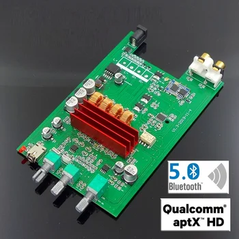 DP5 TPA3116D2 2.0 Amplificador Digital de Conselho de 100W*2 Suporte a Bluetooth 5.0 APTX HD