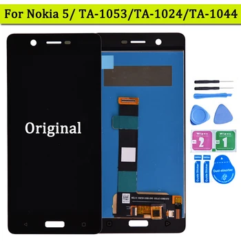 Nokia 5 N5 Display LCD Com Touch Screen Digitador Sensor do Painel de Montagem de Peças de Substituição Para o Nokia 5 tela de LCD painel