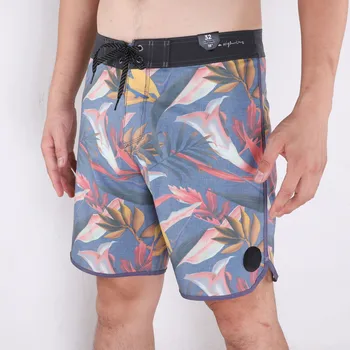 Pantalon Hombre De Alta Qualidade Verão Troncos De Praia Moda Praia De Bermuda Fintness Homens Seca Rápido, Logo De Maneira Trecho 4 Boardshorts Tamanho Grande