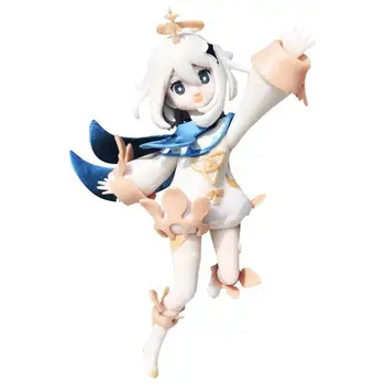 14cm Quente Jogo de Anime Genshin Impacto Paimon Modelo Figura Brinquedos de PVC Colecionáveis Modelo Estátua de brincar com bonecas e Brinquedos de Adultos, Crianças Presente de Natal Novo