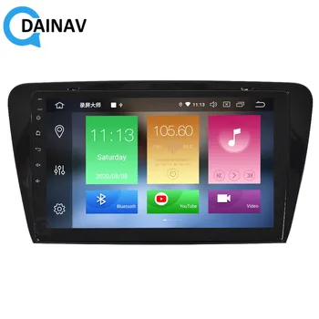 Carro Android Autoradio Player Para Skoda Octavia 2007 A 2014 auto-Rádio de 2 Din com Leitor de DVD Multimídia GPS de Navegação