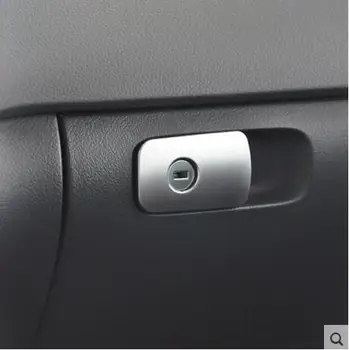 ABS Cromado de Luva caixa de Mudar a decoração de cobertura de quadro de etiqueta Para a Volkswagen Tiguan 2010-2016 Carro-estilo auto acessórios