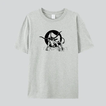 TARCHIA Estilo de Verão T-Shirt Camisetas Homens de Manga Curta de grandes dimensões 100% Algodão Gráfico T-Shirt Tee Top Plus Size Homme Touro bravo