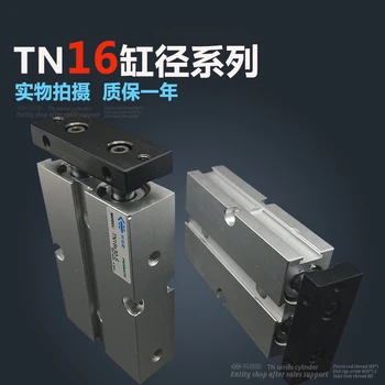 TN16*150 frete Grátis 16mm Diâmetro 150mm de Curso Compacto de Cilindros de Ar TN16X150-S de Dupla Ação, Ar Cilindro Pneumático