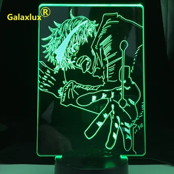 Satoru Gojo Jujutsu Kaisen da Noite do Diodo emissor de Luz para o Presente de Aniversário de Anime Lâmpada de Jujutsu Kaisen Nightlight Satoru Gojo Lâmpada Drop Shipping