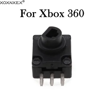 XOXNXEX 1pcs Plástico Preto LT + RT Botão Disparador Potenciômetro Opções de Substituição para o Xbox 360