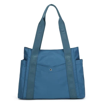 Novo Feminino Top-saco do punho Designer de Mulheres Bolsa de Ombro Bolsas Sacolas de Nylon de Alta Qualidade Compras Mamãe saco de Viagem