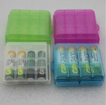 10pcs Plástico Titular Caso da Caixa de Armazenamento para AA AAA caixa de Bateria