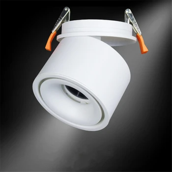 Mini Incorporados do DIODO emissor de luz Downlight Verzonken plafondlamp 3 W 5 W 7 W 12W 15W 360 graden rotatie LED Plafondlamp Emissor de luz de AC85-265V