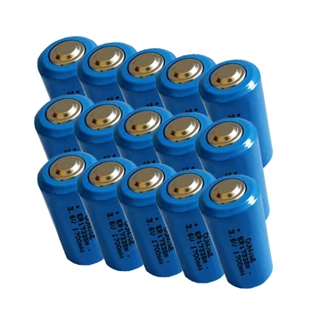15PCS ER17335M 3,6 V ER17335 17335 CR123A 1700mAh medidor de vazão de gás da água da bateria medidor de baterias PLC memória fonte de alimentação de backup