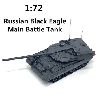 1:72 Modelo À Escala Do Russo Preto Águia Tanque Principal De Batalha Veículo Blindado De Coleta De Exibição De Decoração Para Os Fãs Adultos