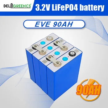 Nova marca de 50AH 90AH 105AH 160AH 230AH LiFePO4 3.2 V Nominal da bateria 24V Lifepo4 Bateria Recarregável Navio Para a Ucrânia