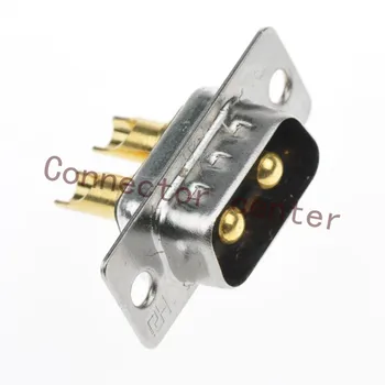 Alta Potência DSUB DB Conector 2w2 masculino Usinado Pin Cheio de Ouro Flash Tipo de Fio