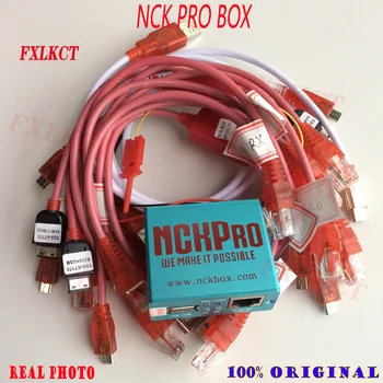 O mais novo Original NCK PRO CAIXA NCK Pro caixa 2 ( NCK + UMT 2 em 1 CAIXA ) + 16cables