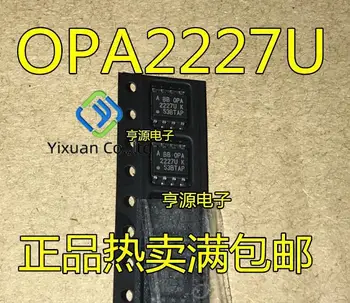 10pcs novo original OPA2227 OPA2227U OPA2227UA Dupla Amplificador Operacional SOP-8