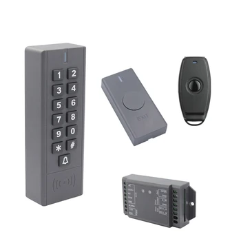 Impermeável Fechadura da Porta de Acesso de Controlo Remoto de Controle de 125Khz ID /IC Cartão RFID Controle de Acesso sem Fio do Teclado de Leitor de Controle de