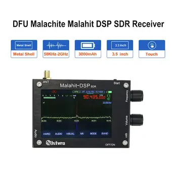 50Khz-2GHz com código de Registo DFU Malaquita SDR Rádio Malahit DSP SDR + Receptor de 3.5
