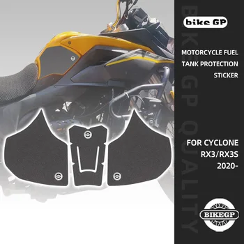 Moto Tank Pad Adesivos Para ciclone RX3S 400 2020 - Borracha Resistente Protetor Capa Matte Textura Adesivo