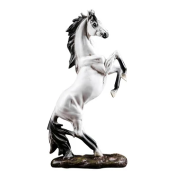 Galope Do Cavalo Estátua Para Decoração De Casa Moderna Cavalo Estatueta Escultura Decoração Do Escritório De Artesanato
