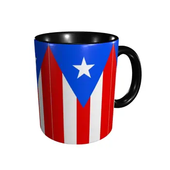 Promo Porto Rico Bandeira Bandeira Canecas Gráfico Legal Copos Canecas de Impressão Nerd R333 copos de leite