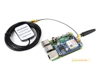 Waveshare SIM7000E NB-IoT / Cat-M / EDGE / GPRS CHAPÉU para o Raspberry Pi, GNSS, para a Europa, África, Austrália, Sudeste da Ásia