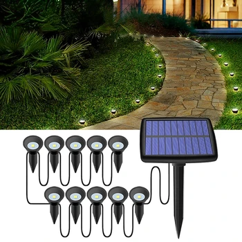-1-Ao-10 LED Exterior Solar da Lâmpada IPX4 Waterproof a Luz Solar do Jardim Decoração da Lâmpada Lâmpada da Noite Para o Jardim Rua Pátio Gramado