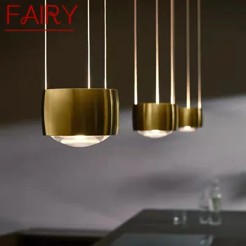 FADA Nórdicos luminária Criativa LED Vintage Simples de Ouro Pequena Luz para a Casa de Jantar, Quarto, Quarto Decoração de Cabeceira