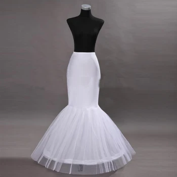 Venda quente de qualidade superior em desgaste sereia underskirt petticoat para o vestido de Casamento vestido de noiva