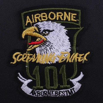 Águia Militar Emblema Bordado de Ferro sobre o Patch de Costura Patches Diy Roupas Apliques de Adesivos para o Vestuário, Acessórios de Vestuário