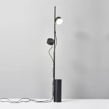 Nordic Minimalista De Design Criativo Led Lâmpada De Assoalho Sala De Estar Decoração De Casa De Pé Luz Interior, Iluminação Do Quarto Lâmpada De Cabeceira