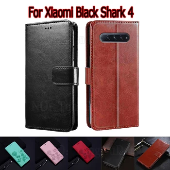 Caso Xiaomi Tubarão Preto 4 Telefone Escudo Protetor Funda Para O Tubarão Preto 4 Case Flip Carteira De Couro Do Livro Ise Hoesje Saco