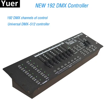 NOVO 192 DMX Controlador de DJ de Equipamentos DMX 512 Console de Iluminação de Palco Para o Par de LED, Moving Head Holofotes DJ Discoteca Fase Controlle