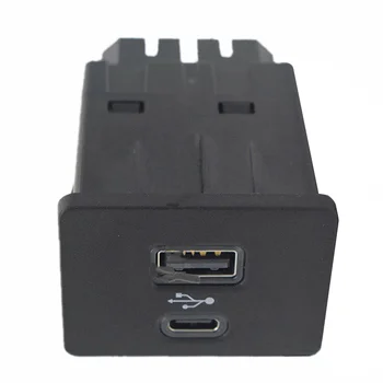 SYNC 3-Tipo C+USB Dual Media HUB, Caixa de Módulo de Armazenamento de Caixa de Porta USB de Carregamento LB5T-14F014-CB para Ford Focus Lincoln