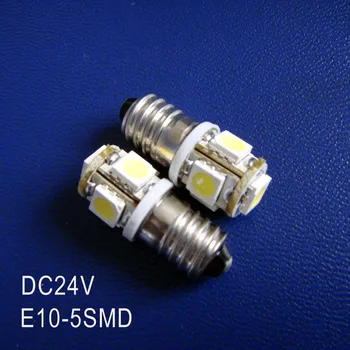 Alta qualidade DC24V E10 1W,E10 led 24V,E10 diodo emissor de luz,E10 24V luz,E10 Lâmpada 24v,E10 Lâmpada 24v,E10 1W,E10 24V,frete grátis 5pc/monte