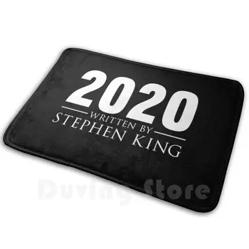 2020 Escrito Por Stephen King Soft Antiderrapante, Tapete Tapete Carpete Almofada 2020 Escrita De Stephen King Escreve Escreveu Um Thriller De Horror