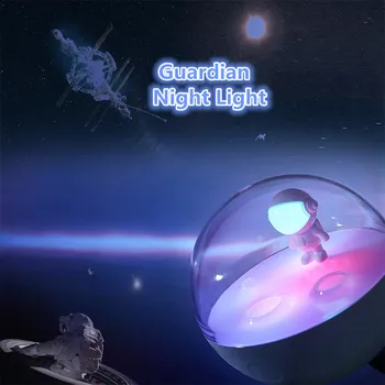 Dropship Guardião da Luz da Noite Toque de Controle Stepless de Escurecimento Criativo Atmosfera Mágica de Luz com o Sono Leve