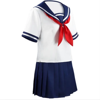 Anime Yandere Simulador de Ayano Aishi Trajes Cosplay Meninas da Escola JK Uniforme Mulheres Vestidos de Conjuntos Completos de cosplay traje das mulheres